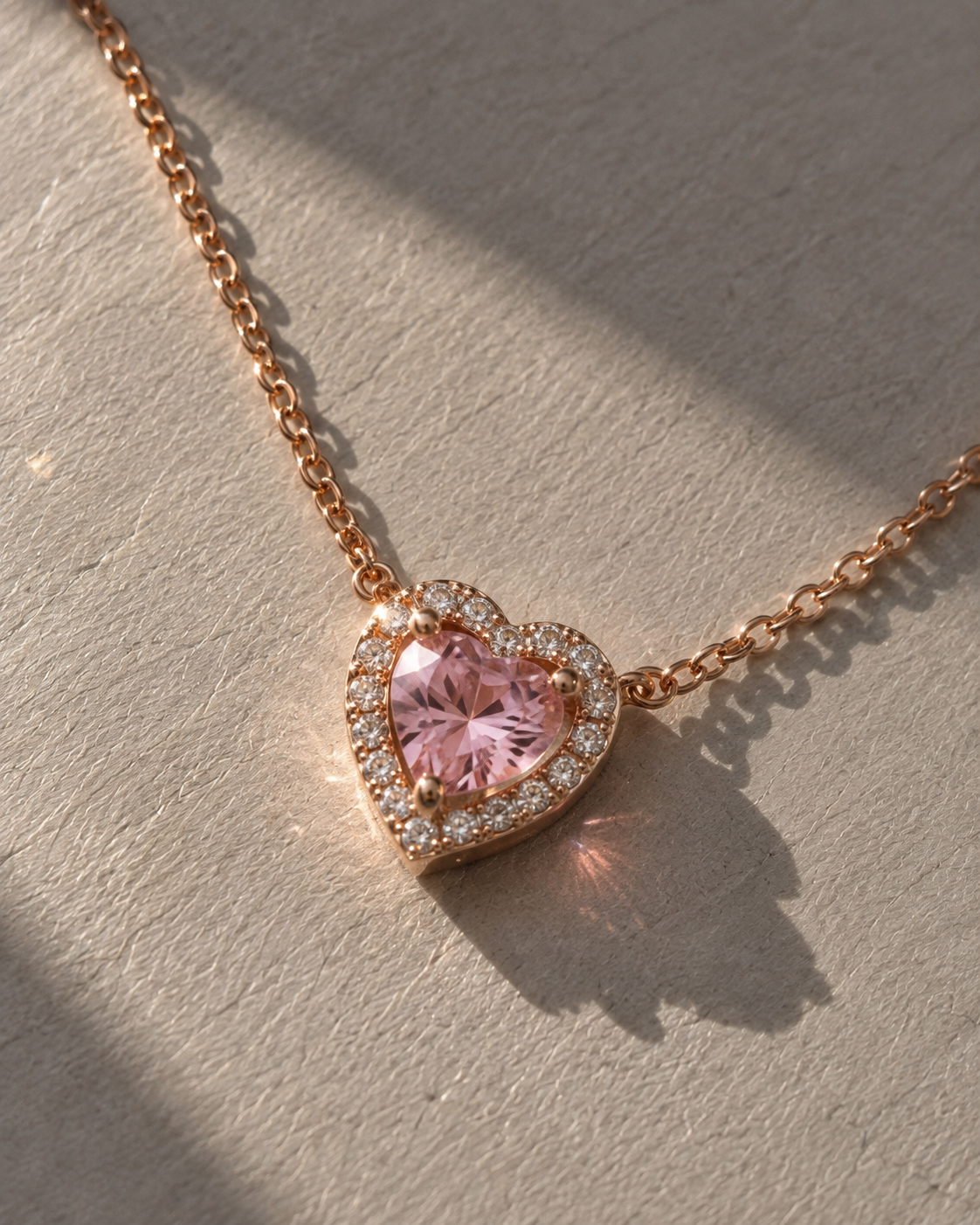 heart locket necklace, photo 4 of 5