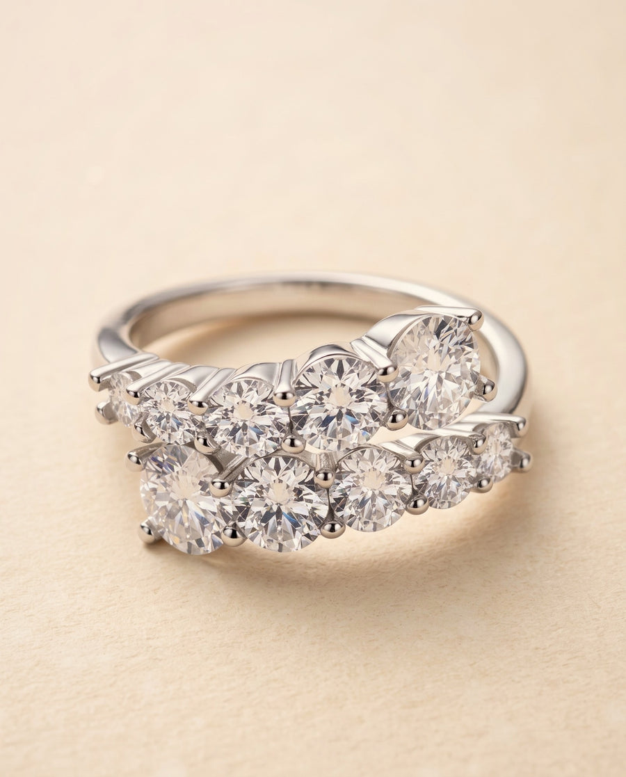 twin row ring